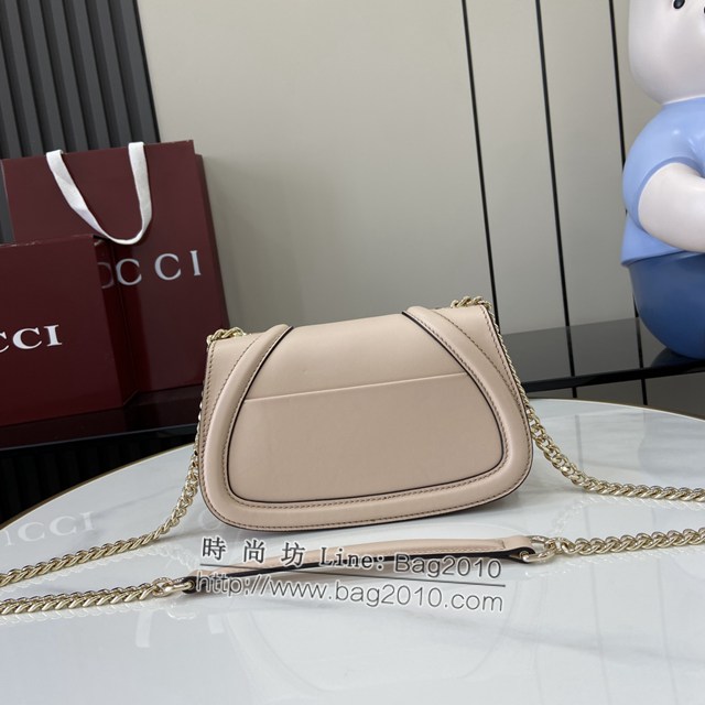Gucci專櫃古馳最新款Blondie系列原廠皮迷你肩背包 jh2124型號：815711